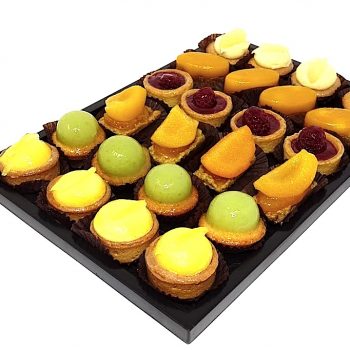 Plateau de 24 petits fours sucrés